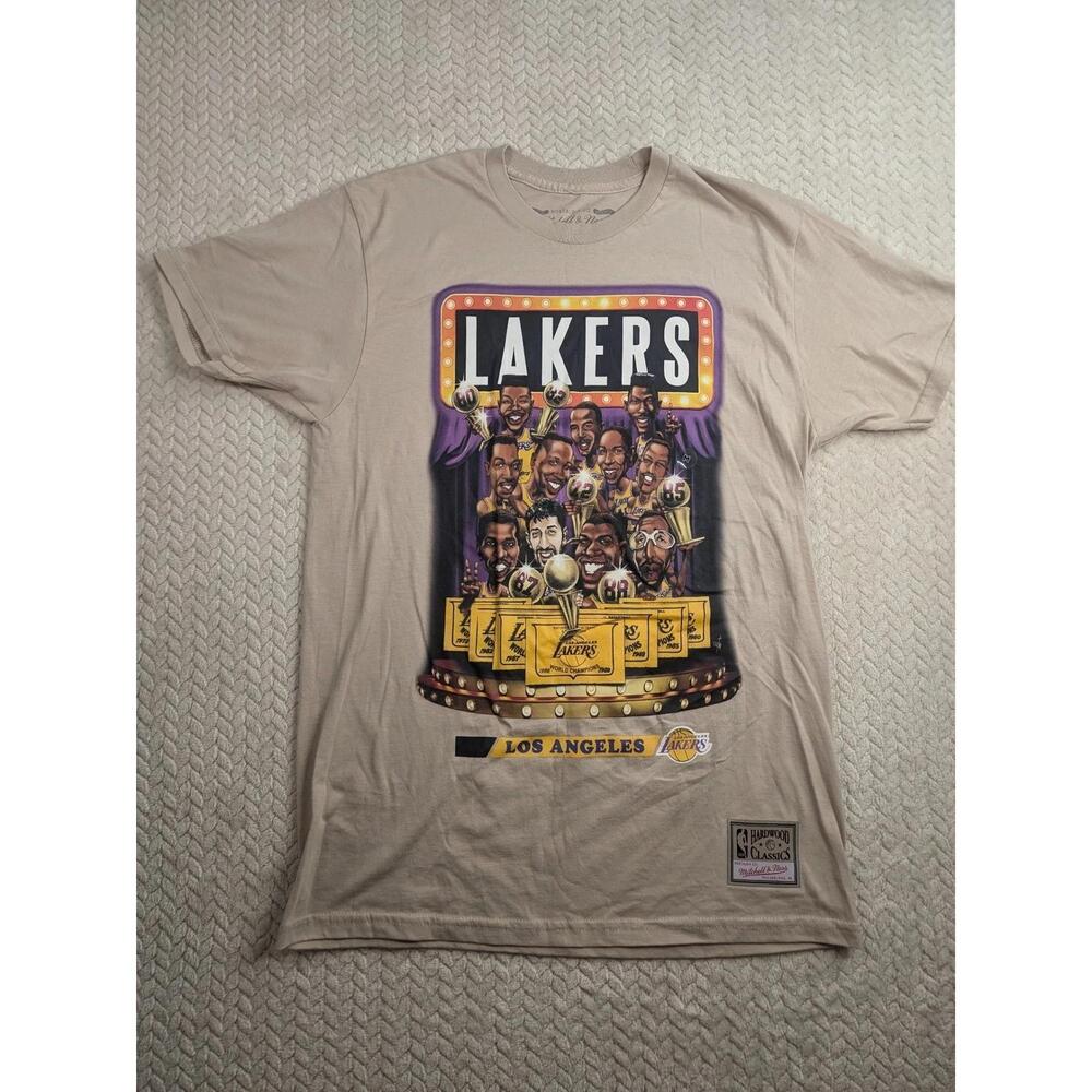 Mitchell Ness - Lakers Caricature La Lakers Showtime Magic Medium